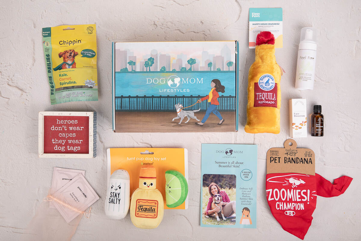 dog mom subscription box contents heroes don't wear capes