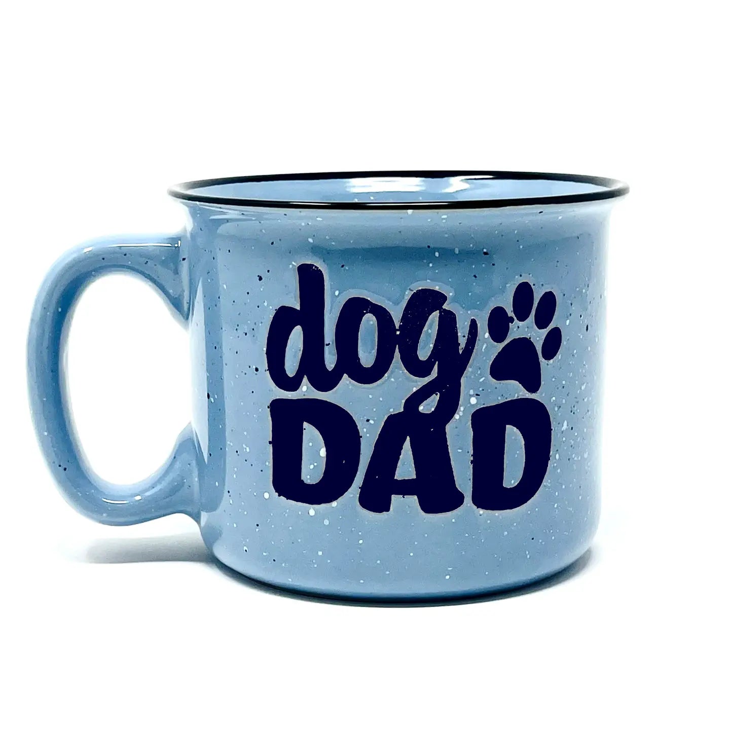 Ceramic Camper Style Dog Dad Mug – Dog Lover Edition