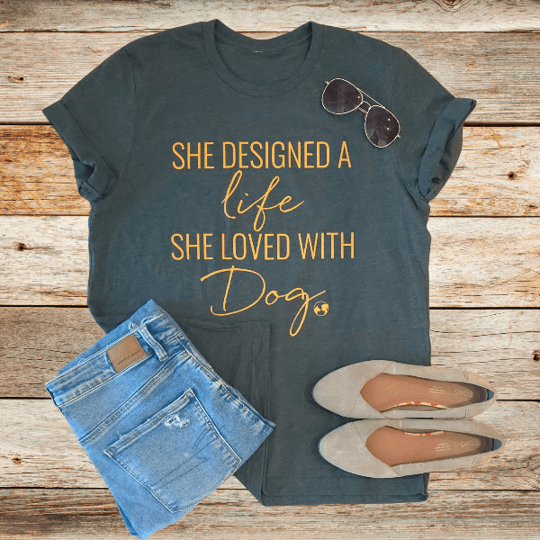 She Designed a Life Tee