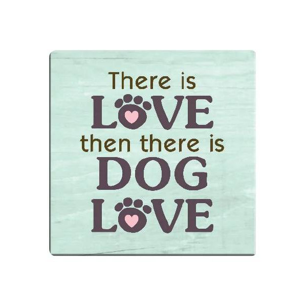 Dog Love & Dog Hair Coasters (Set of 2)