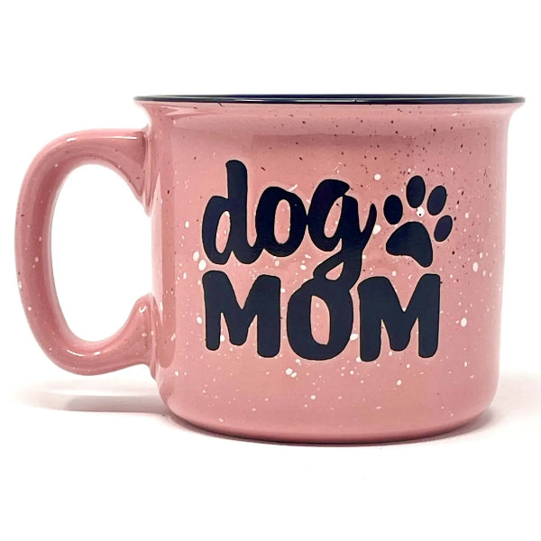 Dog Mom Camper Style Mug