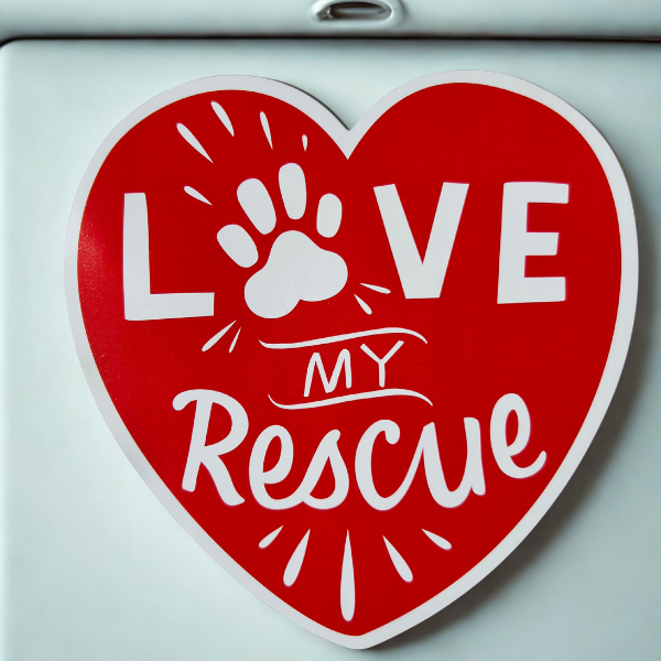 Love my Rescue Magnet