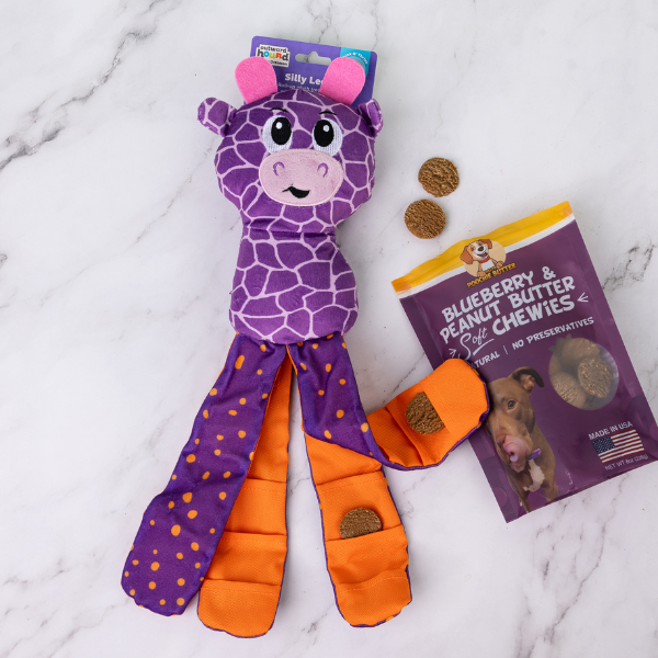 Silly Legz Dog Puzzle Toy