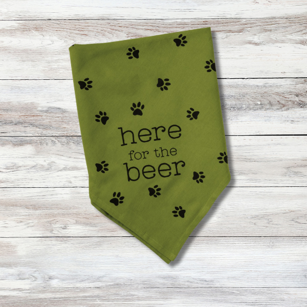 Here for the Beer Bandana