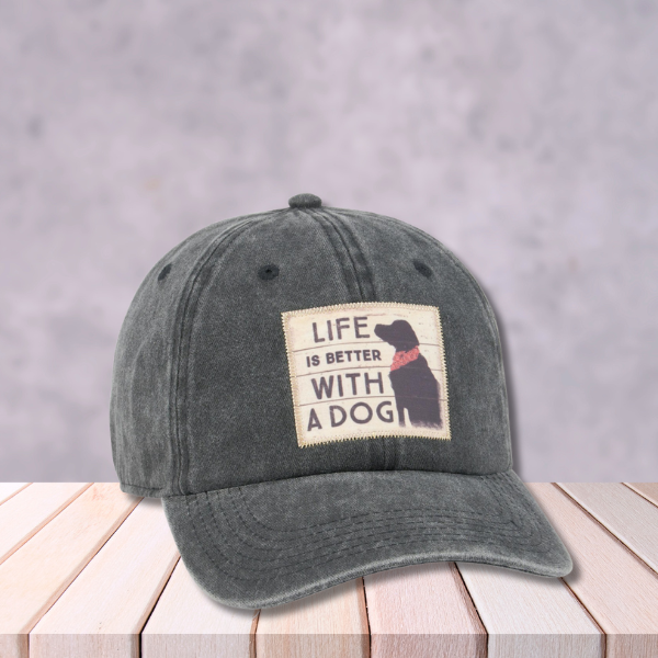 Life is Better with a Dog Cap